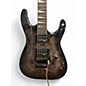 Used Jackson JS32 Dinky Trans Black Solid Body Electric Guitar