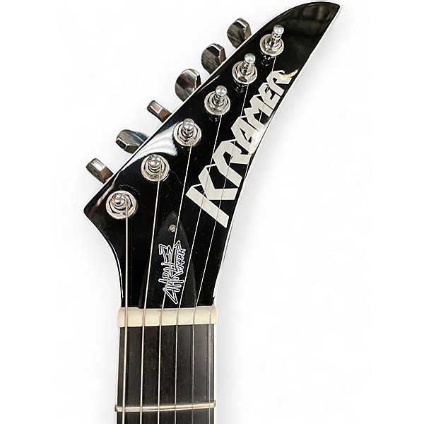 Used Kramer Charlie Parra Vanguard Candy Apple Red Solid Body Electric Guitar