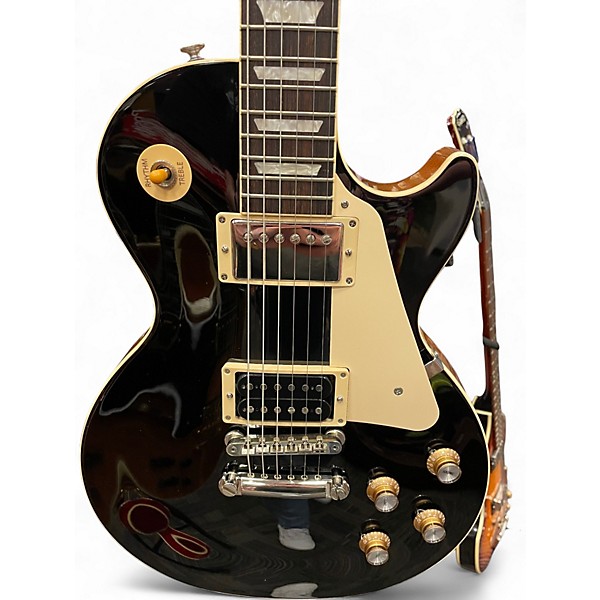 Used 2020 Gibson LES PAUL STANDARD 60S PLAIN EBONY Solid Body Electric Guitar