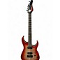 Used Schecter Guitar Research USA CUSTOM SHOP SUNSET RED STAIN BLACK BURST Solid Body Electric Guitar thumbnail