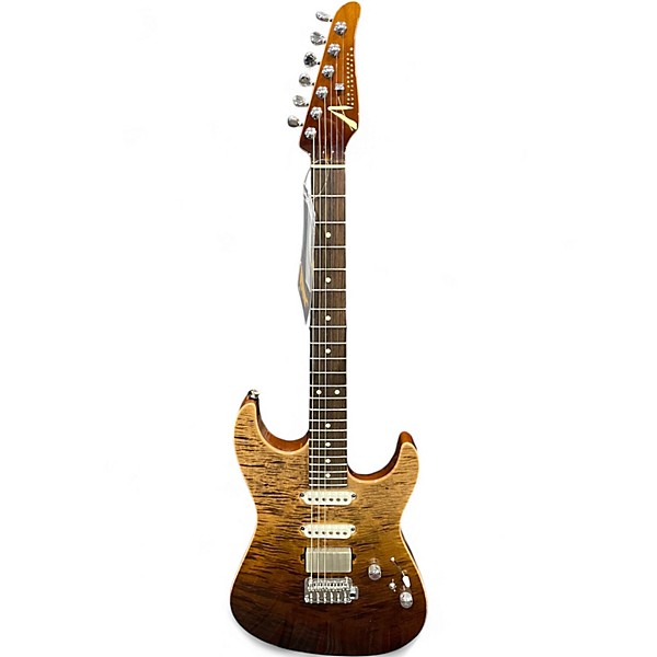 Used Tom Anderson Drop Top Mocha Surf Solid Body Electric Guitar