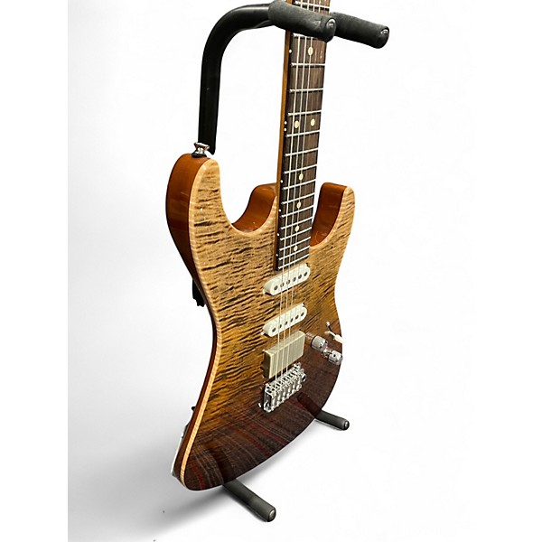 Used Tom Anderson Drop Top Mocha Surf Solid Body Electric Guitar