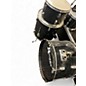 Used Rogers 4 Piece XP8 Black Drum Kit