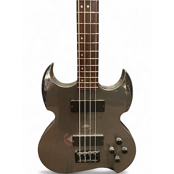 Used Samick COBRA Gray Electric Bass Guitar