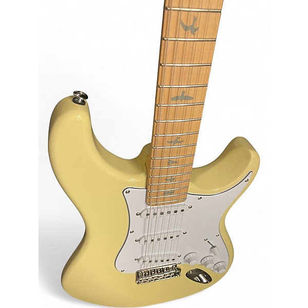 Used PRS SE Silver Sky Olympic White Solid Body Electric Guitar