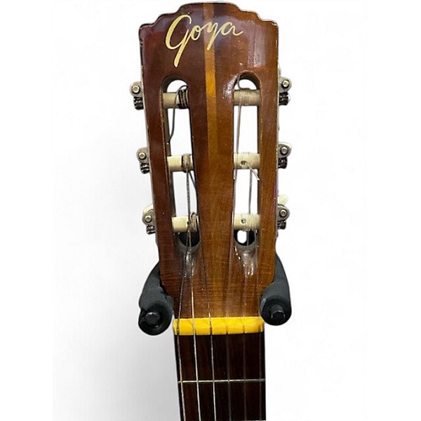 Vintage 1970s Goya Classical Guitar Natural Classical Acoustic Guitar