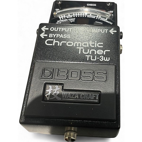 Used BOSS TU3W Waza Craft Chromatic Tuner Pedal