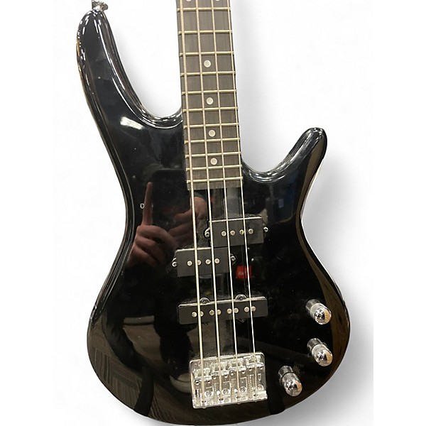 Used Ibanez GSRM20 Mikro Short Scale Black Electric Bass Guitar