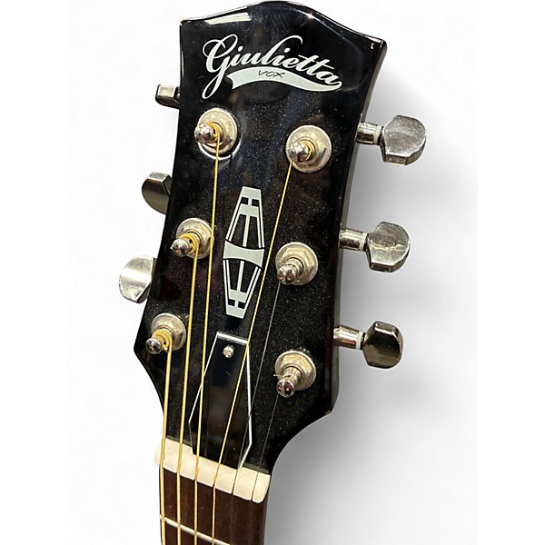 Used VOX GIULIETTA BLACK Hollow Body Electric Guitar