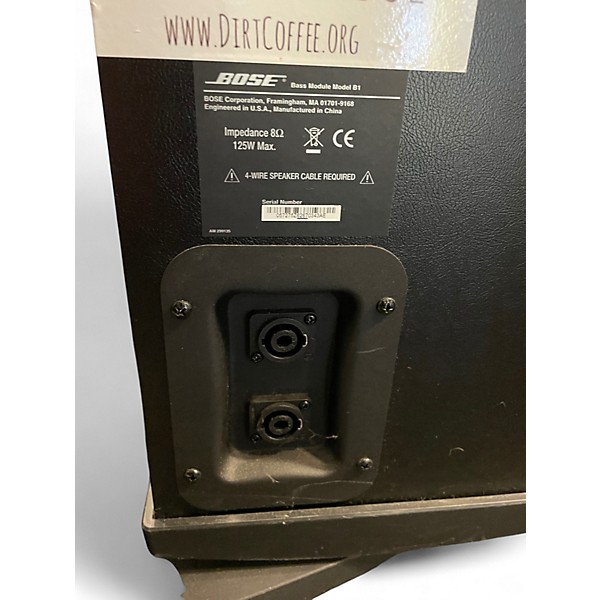 Used Bose 1S SOUND BUNDLE Sound Package