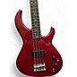 Used Aria SB-ONE PRO II Candy Apple Red Electric Bass Guitar