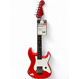 Used 2025 Charvel SC 1H FR Nitro Aged Hot Rod Red Solid Body Electric Guitar