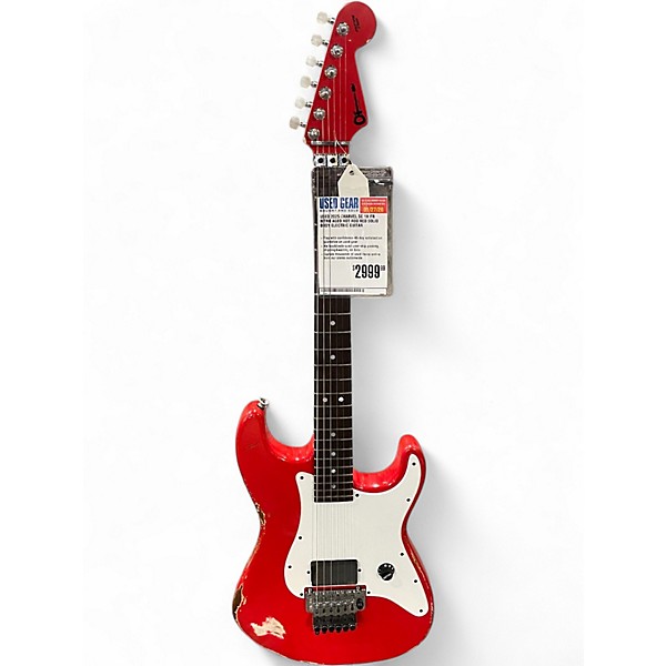 Used 2025 Charvel SC 1H FR Nitro Aged Hot Rod Red Solid Body Electric Guitar