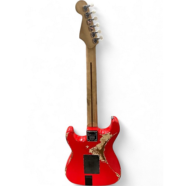 Used 2025 Charvel SC 1H FR Nitro Aged Hot Rod Red Solid Body Electric Guitar