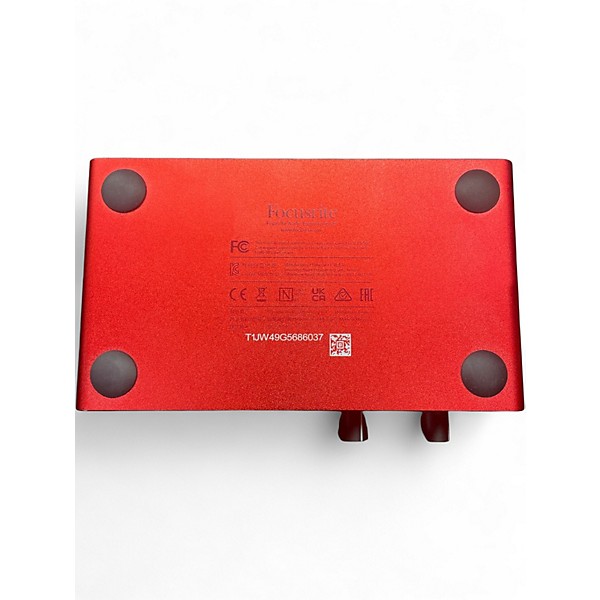 Used Focusrite SCARLETT SOLO GEN 4 Audio Interface