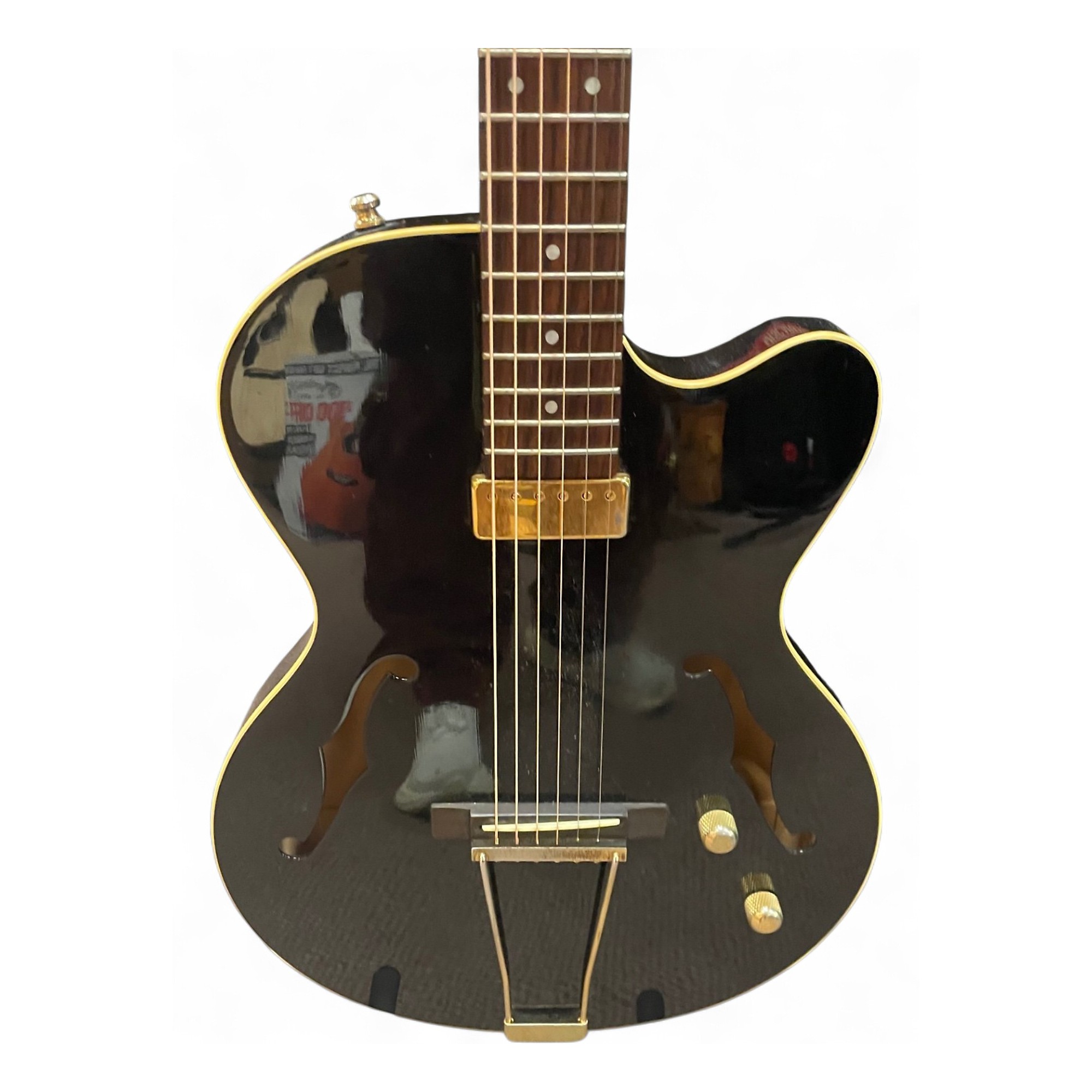 Used Yamaha AEX 500 BLACK Acoustic Electric Guitar BLACK | Guitar