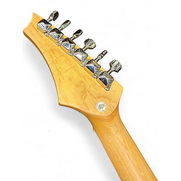 Used Vinci Signature 2000 Black and White Solid Body Electric Guitar