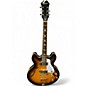 Used Epiphone Casino 2 Tone Sunburst Hollow Body Electric Guitar thumbnail