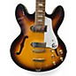 Used Epiphone Casino 2 Tone Sunburst Hollow Body Electric Guitar