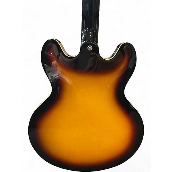 Used Epiphone Casino 2 Tone Sunburst Hollow Body Electric Guitar