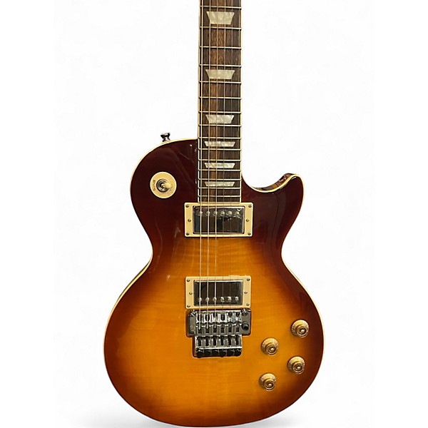 Used 2021 Epiphone Alex Lifeson Les Paul Axcess Viceroy Brown Solid Body Electric Guitar