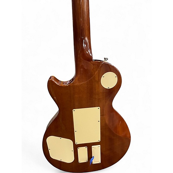 Used 2021 Epiphone Alex Lifeson Les Paul Axcess Viceroy Brown Solid Body Electric Guitar