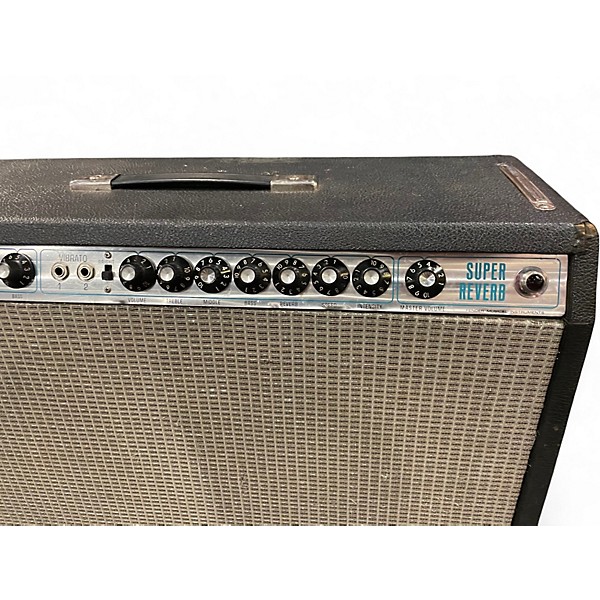 Used Fender Super Reverb 4x10 Tube Guitar Combo Amp
