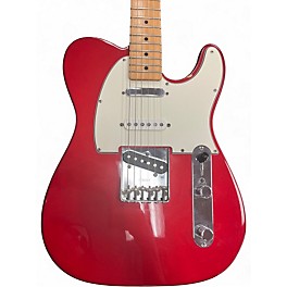 Used Fender Deluxe Nashville Telecaster Candy Apple Red Solid Body Electric Guitar
