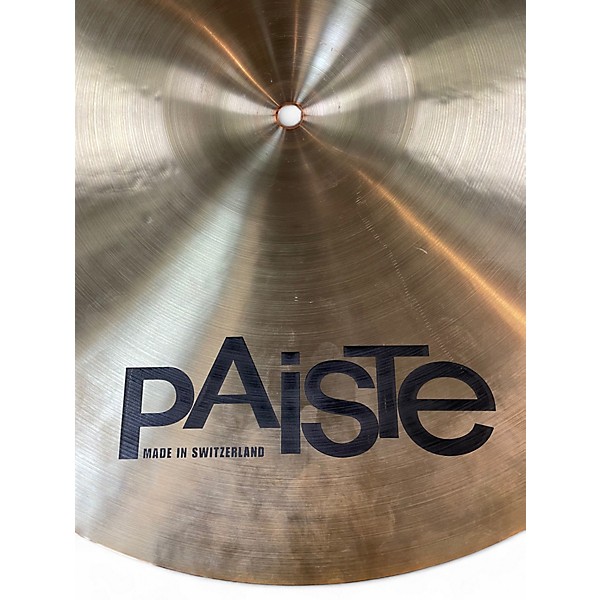 Used Paiste 19in Giant Beat Crash Cymbal