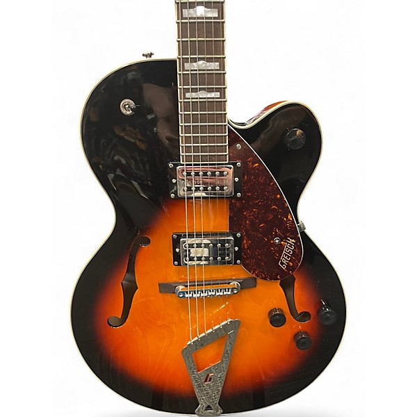 Used Gretsch Guitars G2420T Streamliner Tobacco Burst Hollow Body Electric Guitar