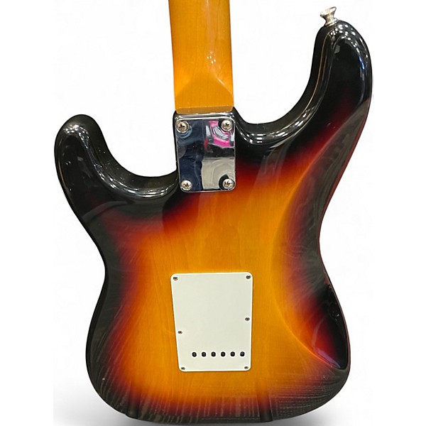 Used 2006 Fender Standard Stratocaster 3 Tone Sunburst Solid Body Electric Guitar