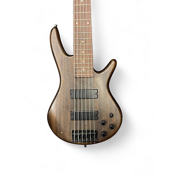 Used Ibanez GSR206 6 String Trans Brown Electric Bass Guitar