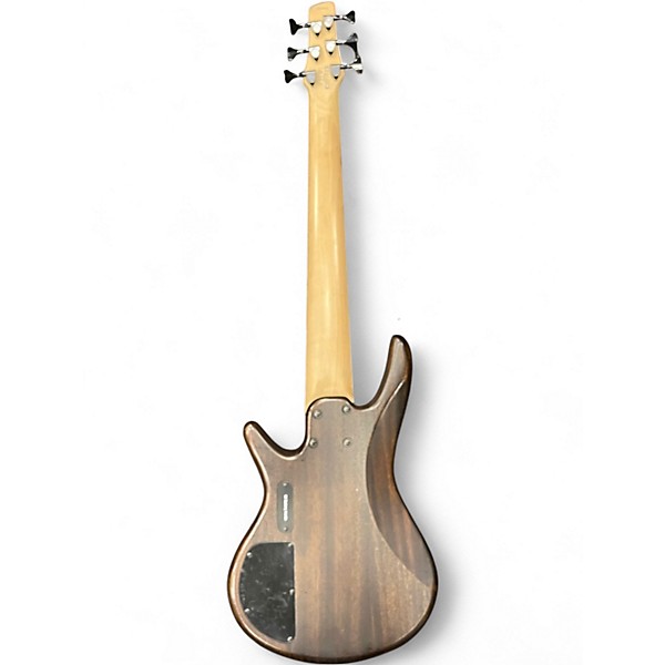 Used Ibanez GSR206 6 String Trans Brown Electric Bass Guitar