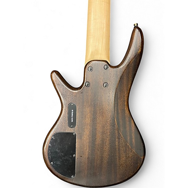 Used Ibanez GSR206 6 String Trans Brown Electric Bass Guitar