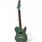 Used Fender Telecoustic Sherwood Green Acoustic Electric Guitar thumbnail
