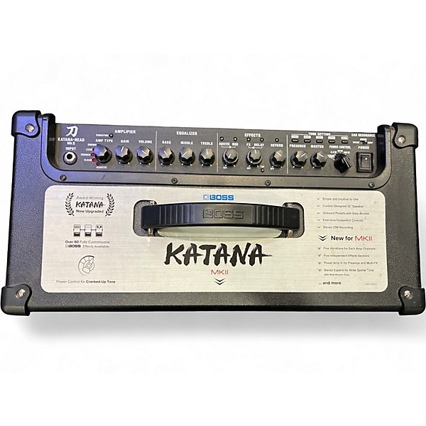 Used BOSS Katana KTN-Head 100W Solid State Guitar Amp Head