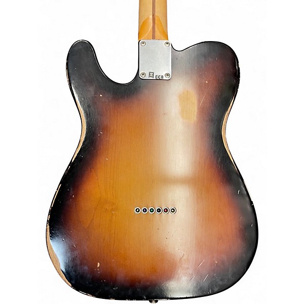 Used 2008 Fender Road Worn 1950S Telecaster 2 Color Sunburst Solid Body Electric Guitar