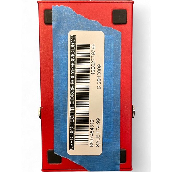 Used DigiTech The Drop Polyphonic Drop Tune Pitch-Shifter Effect Pedal