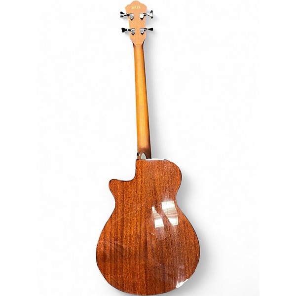 Used Ibanez AEGB24E-MHS Trans Brown Acoustic Bass Guitar