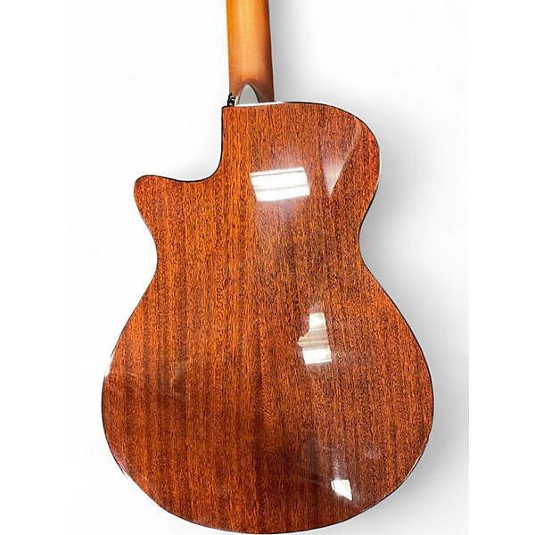 Used Ibanez AEGB24E-MHS Trans Brown Acoustic Bass Guitar