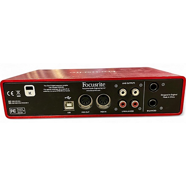 Used Focusrite Scarlett 2i4 Gen 2 Audio Interface