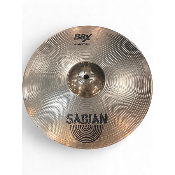 Used SABIAN 14in B8X PAIR Cymbal