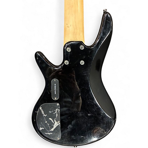 Used Ibanez GIO 6 STRING BASS Black Electric Bass Guitar