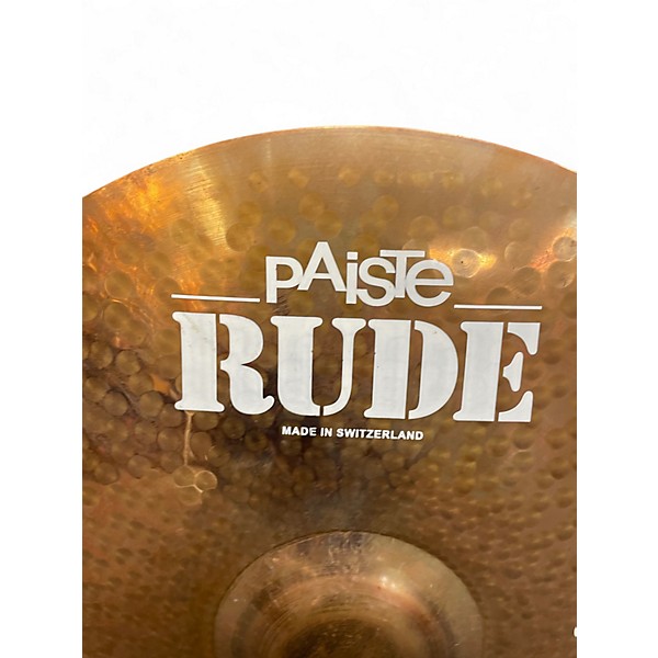 Used Paiste 18in Rude Classic Crash Ride Cymbal