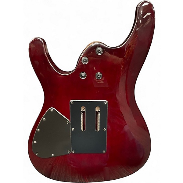 Used Ibanez S520 Candy Red Burst Solid Body Electric Guitar