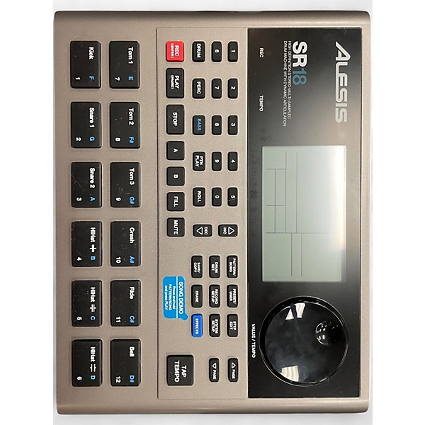 Used Alesis SR18 Drum Machine