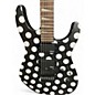 Used Jackson SLX Soloist Black With White Polka Dots Solid Body Electric Guitar