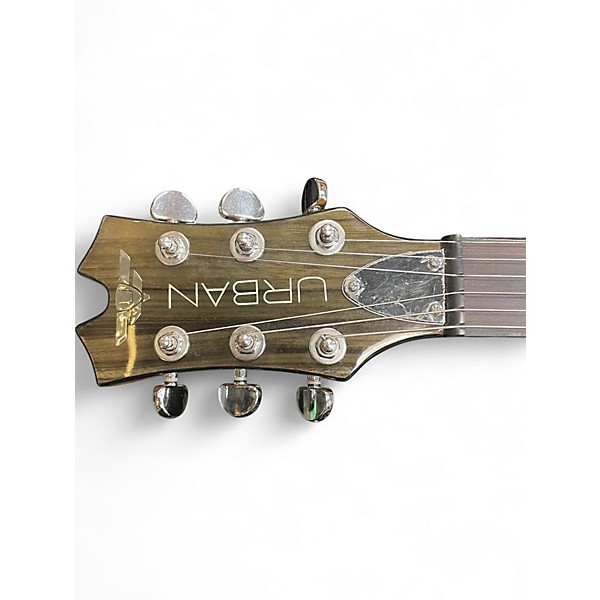 Used Keith Urban Urban Singlecut Trans Black Solid Body Electric Guitar