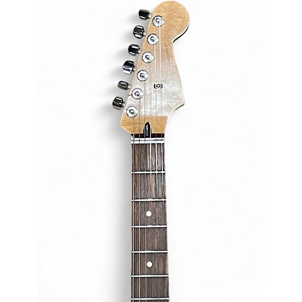 Used Fender Blacktop Stratocaster HSH TITANIUM SILVER Solid Body Electric Guitar