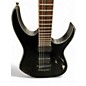 Used Ibanez RGIR30BE Iron Label Satin Black Solid Body Electric Guitar